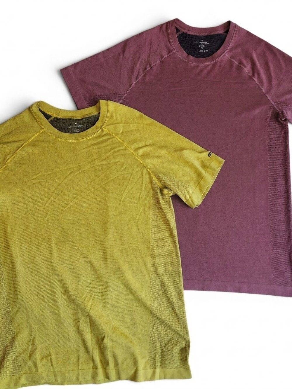Fabletics The Training Day Men’s Seamless Performance T-Shirts Set (Size M)
